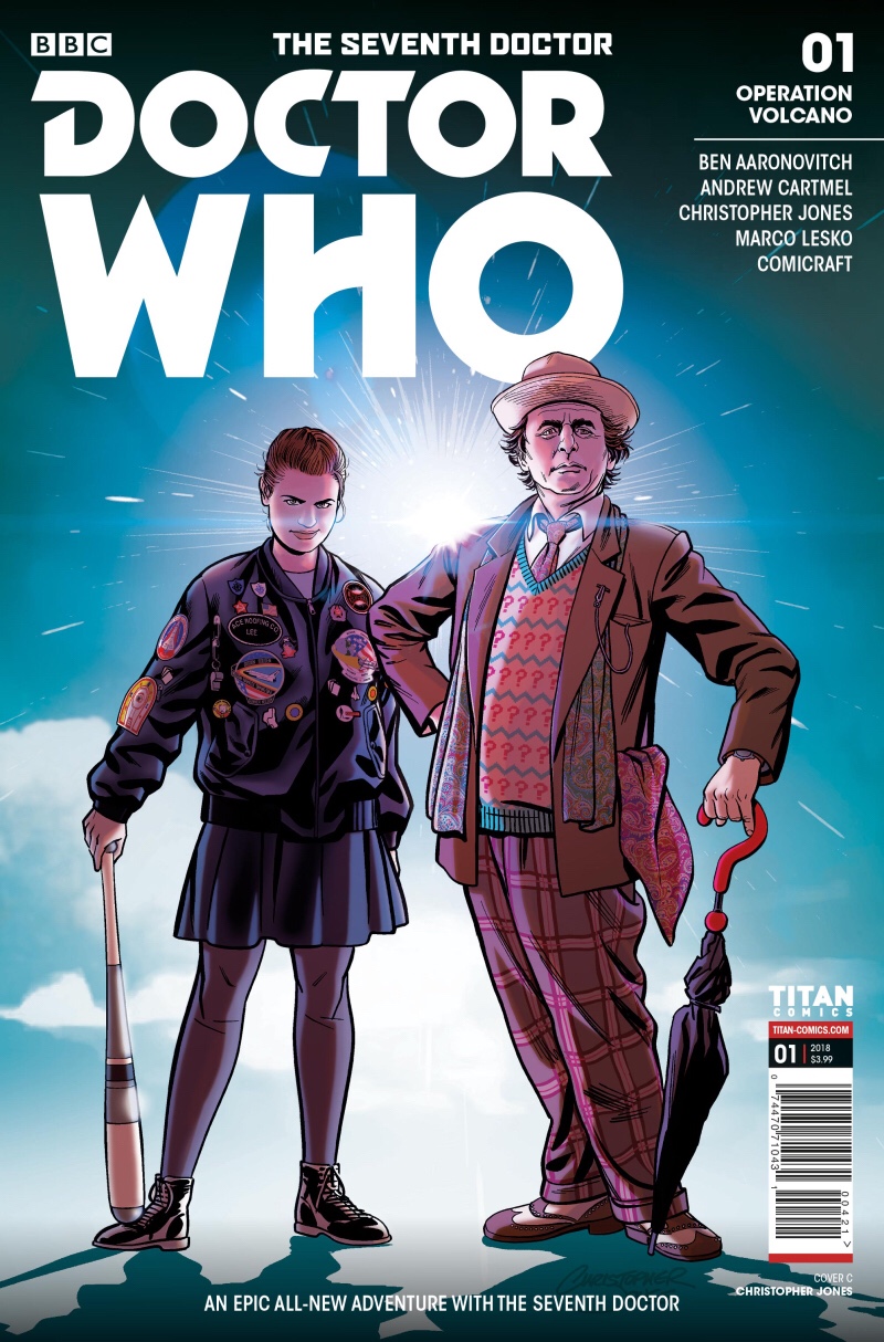 Doctor Who: The Seventh Doctor - Operation Volcano #1 - Cover by Christopher Jones