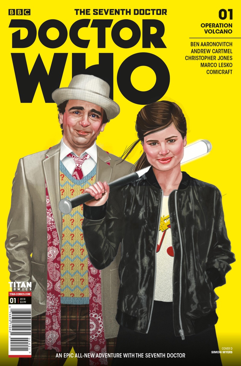 Doctor Who: The Seventh Doctor - Operation Volcano #1 - Cover by Simon Myers
