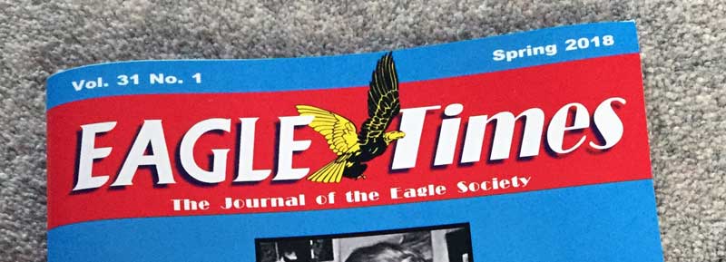 Eagle Times Volume 31 - Number 1 - Cover - SNIP