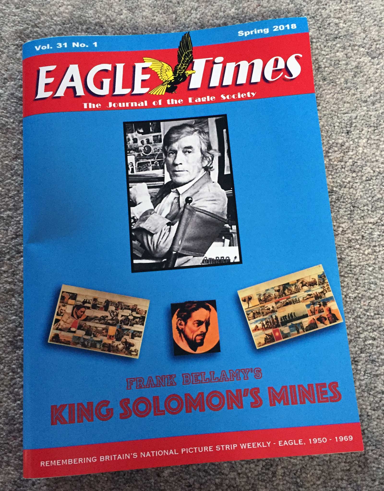 New Eagle Times explores classic comics beyond “Eagle”, examines lost(01)