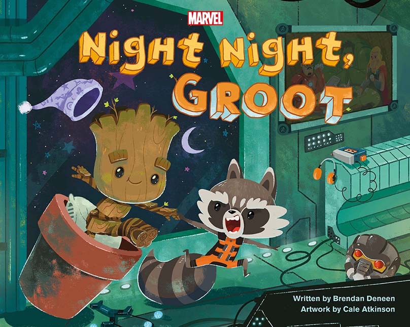 The Marvel Night Night, Groot Picture Book, a Parragon licensed title due for release next month