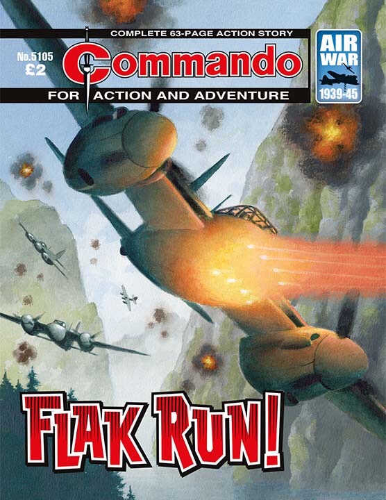 Commando 5105: Action and Adventure: Flak Run!