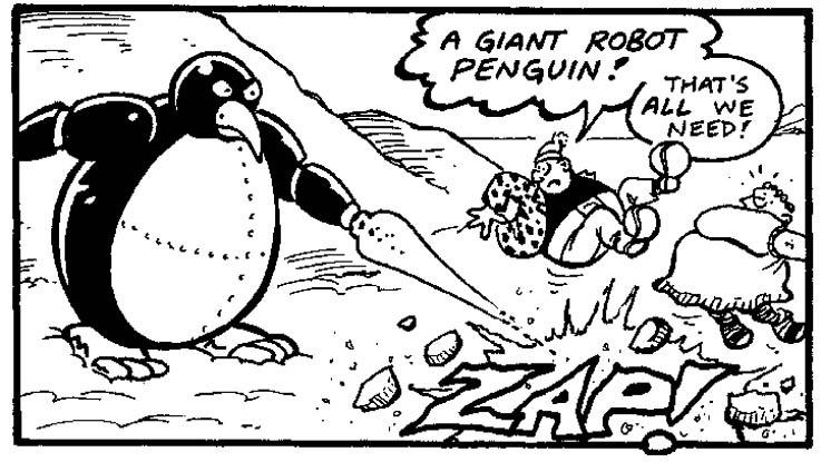 Combat Colin #2 - Giant Robot Penguin