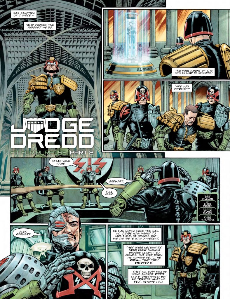 2000AD Prog 2074 - Judge Dredd
