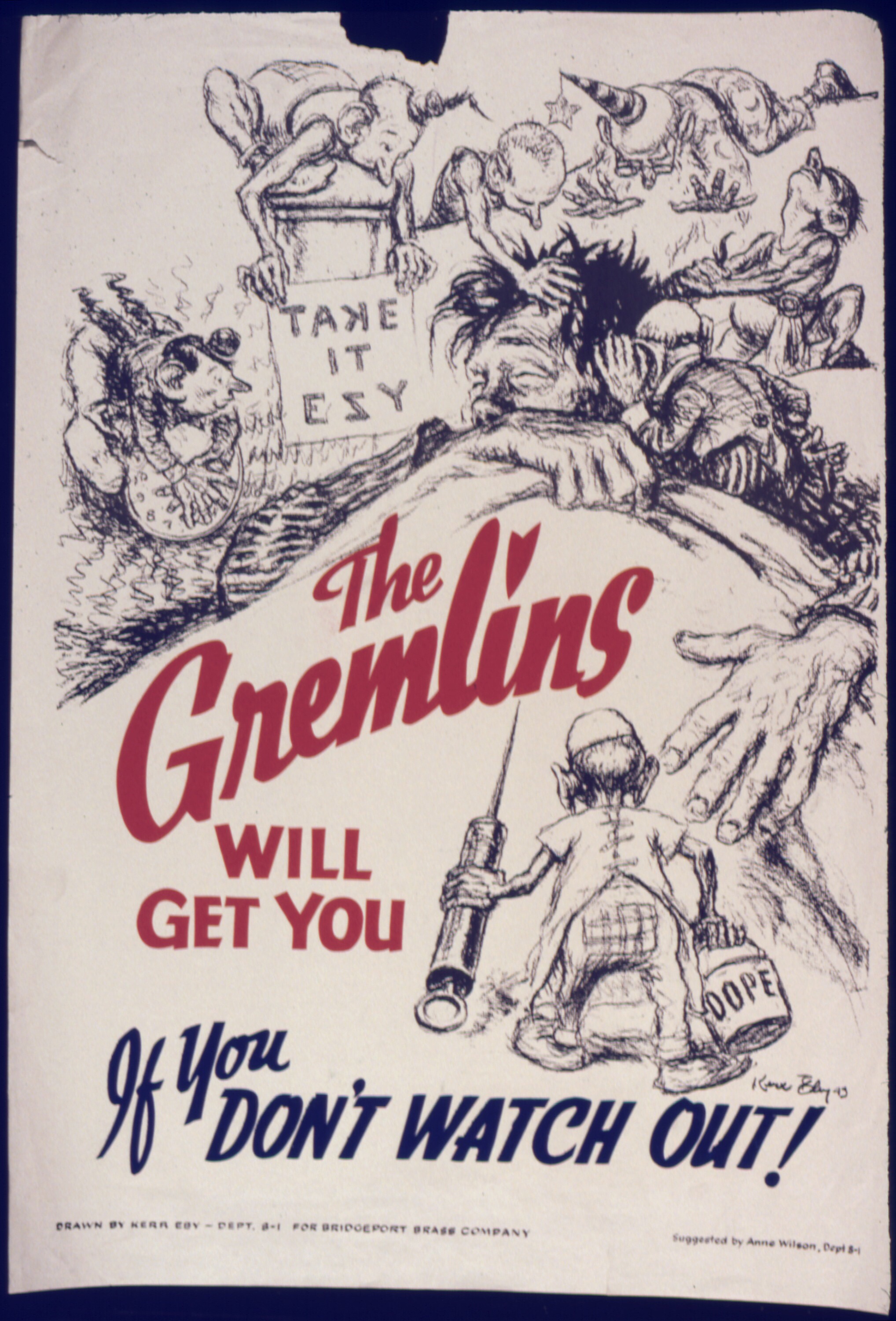 World War Two Gremlins Poster