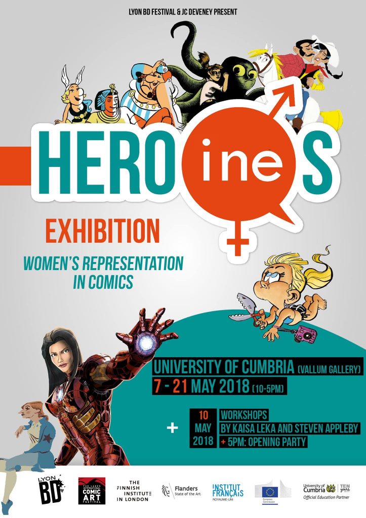 Hero(Ines) Exhibition Poster 2018 UK