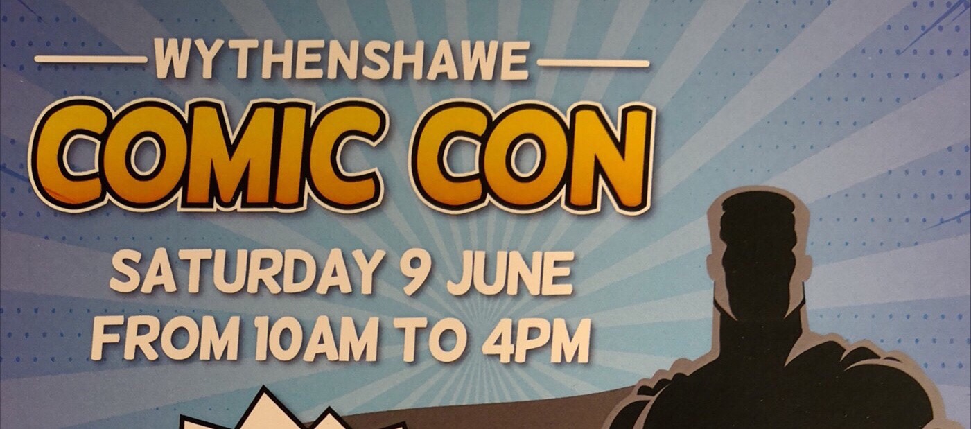 Wythenshawe Comic Con 2018 Flyer 1 SNIP