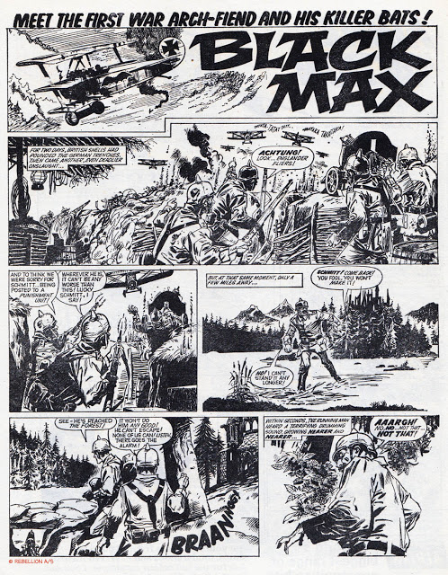 Black Max - Lion and Thunder cover dated 20th March 1971 Page 1