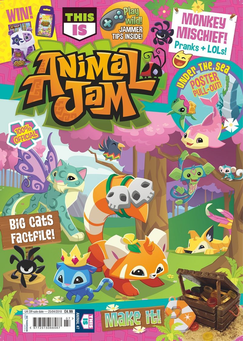 This Is Animal Jam magazine Issue One - Cover