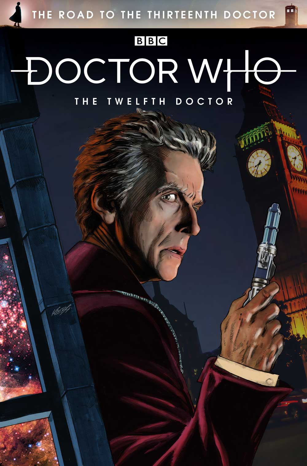 The Road To The Thirteenth Doctor - The Twelfth Doctor - Cover by Klebs Jr