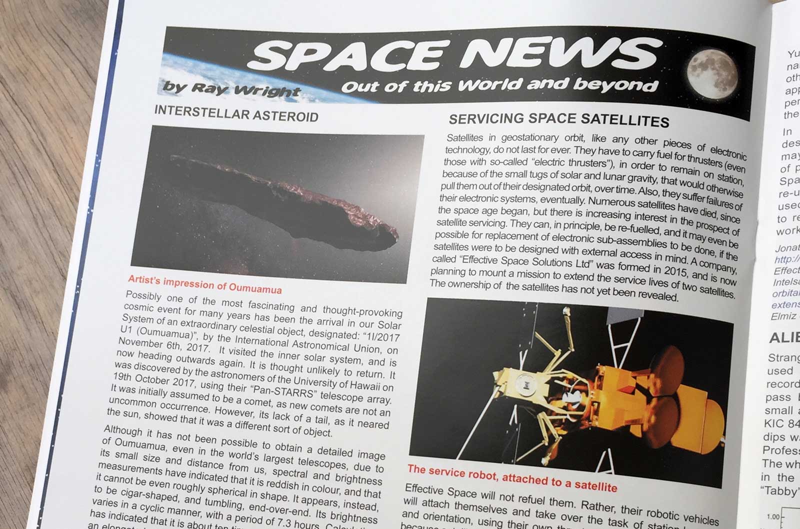 Spaceship Away 44 - Space News