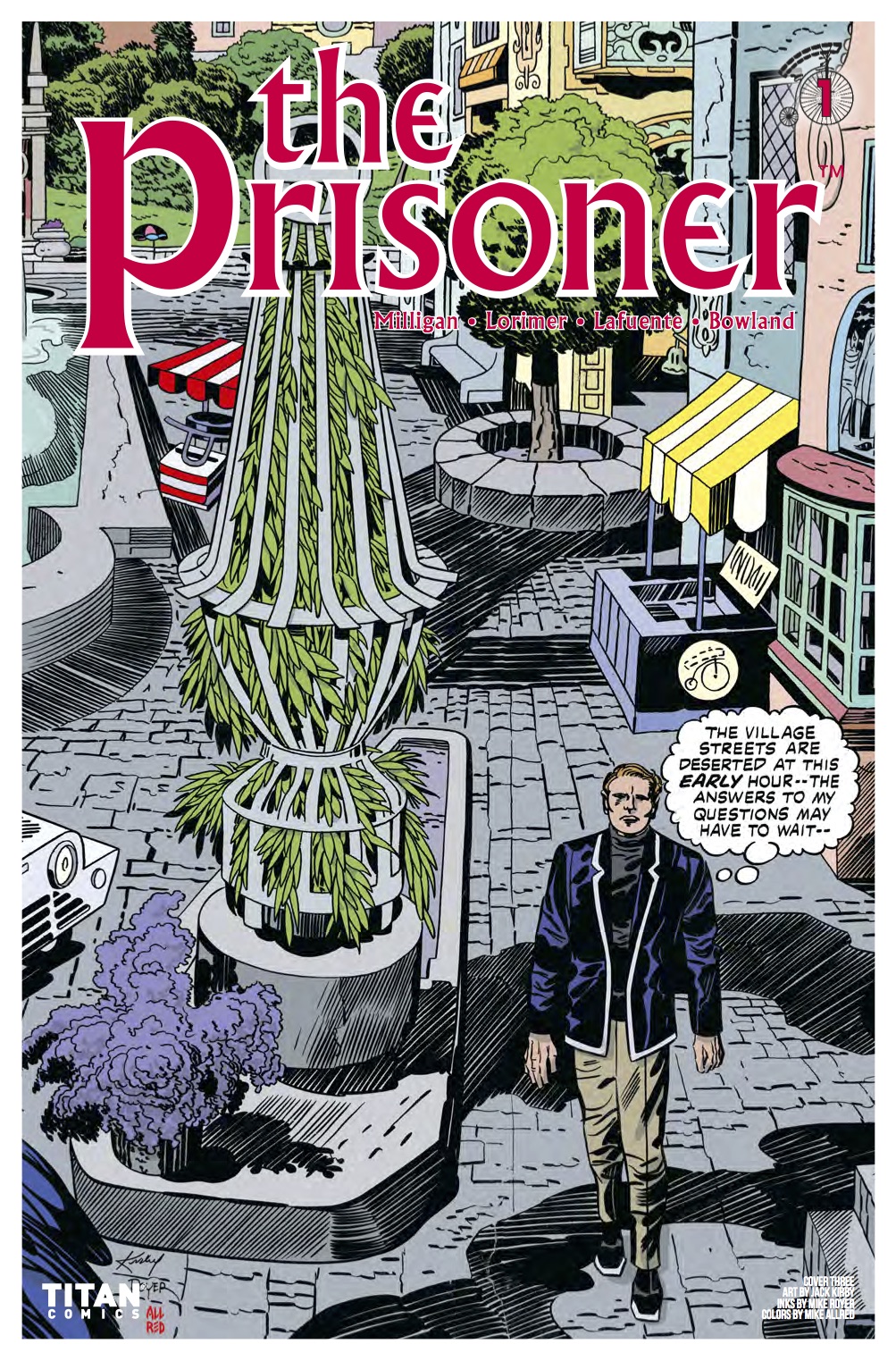 The Prisoner #1 Cover C: Mike Allred, Jack Kirby