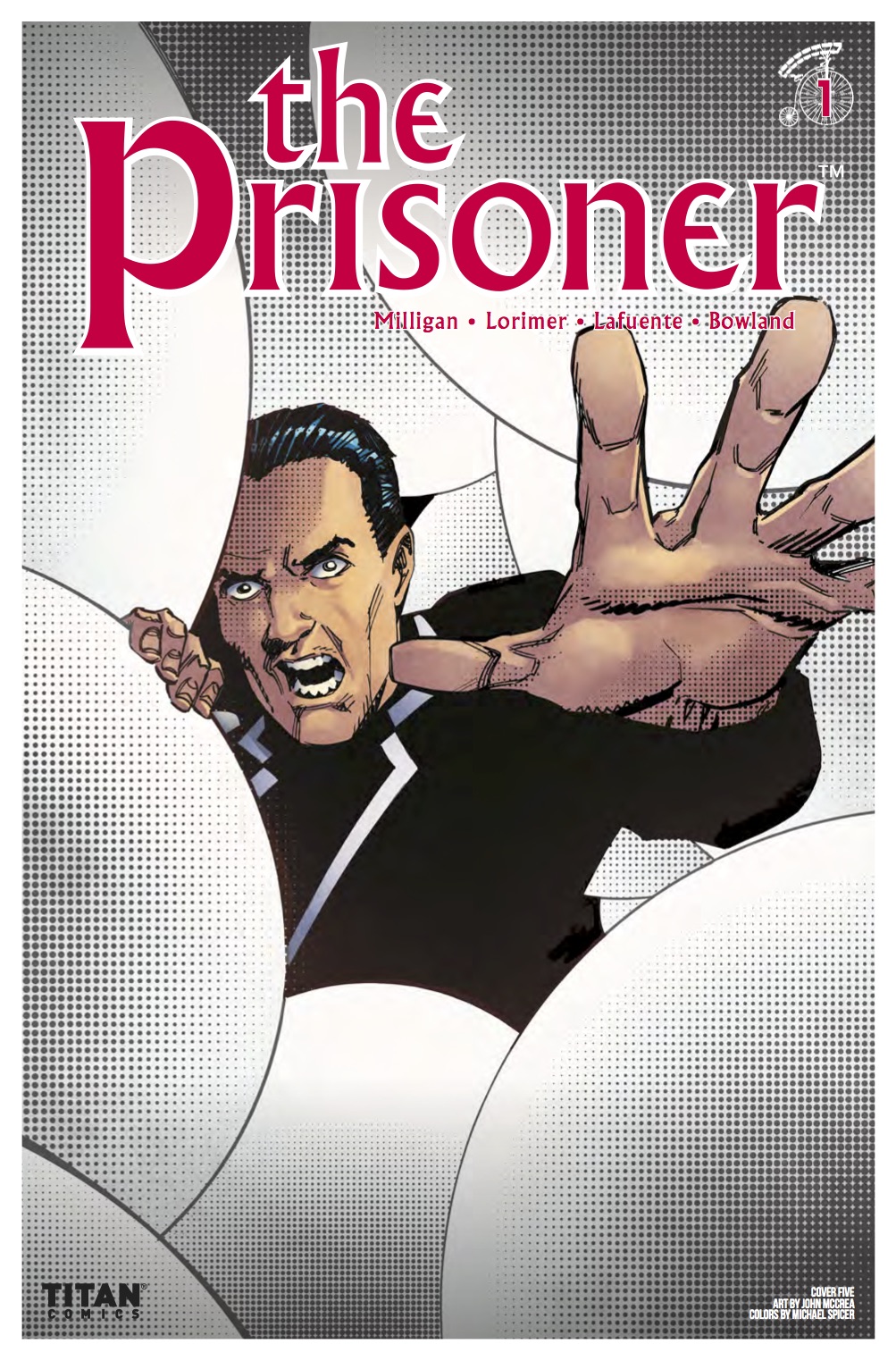 The Prisoner #1 Cover E: John McCrea.