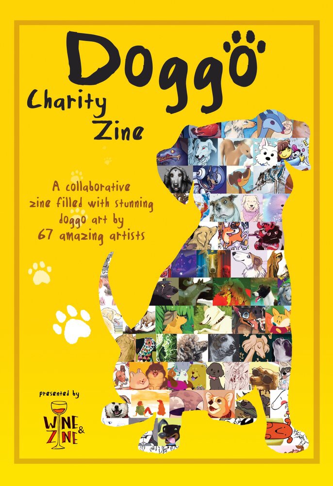 Wine and Zine Collective - Doggo Charity Zine