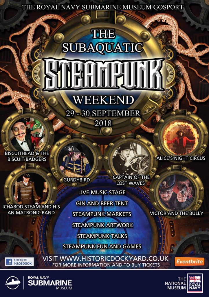 Subaquatic Steampunk Weekend Poster 2018 