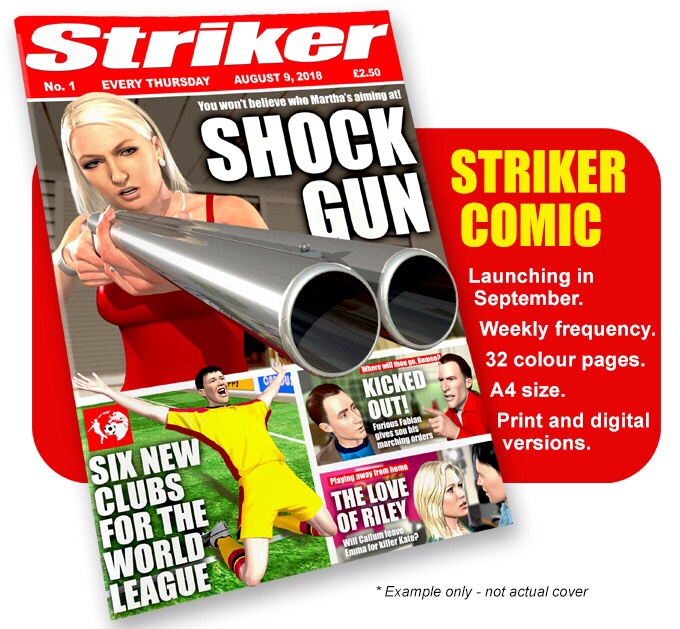 Striker Comic Issue One - Kickstarter Promo