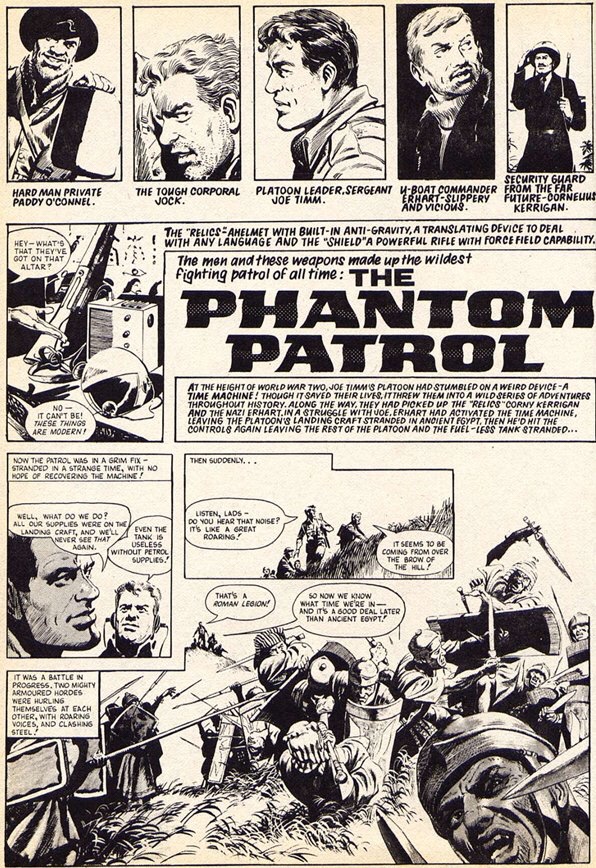 The Phantom Patrol - Sample Strip