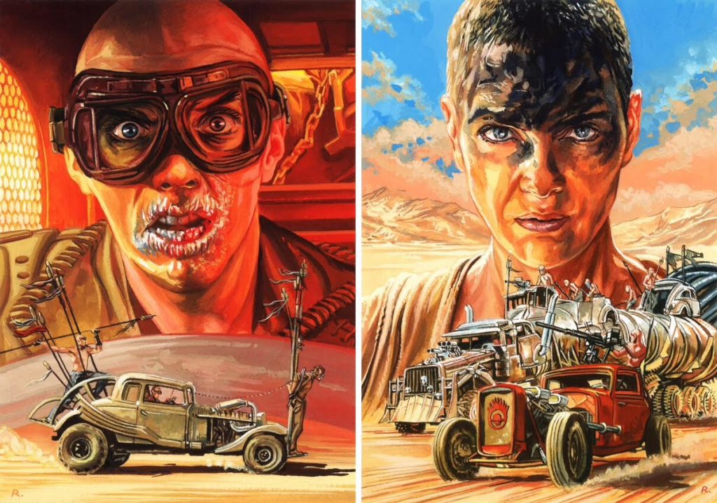 Mad Max: Fury Road art by Graeme Neil Reid