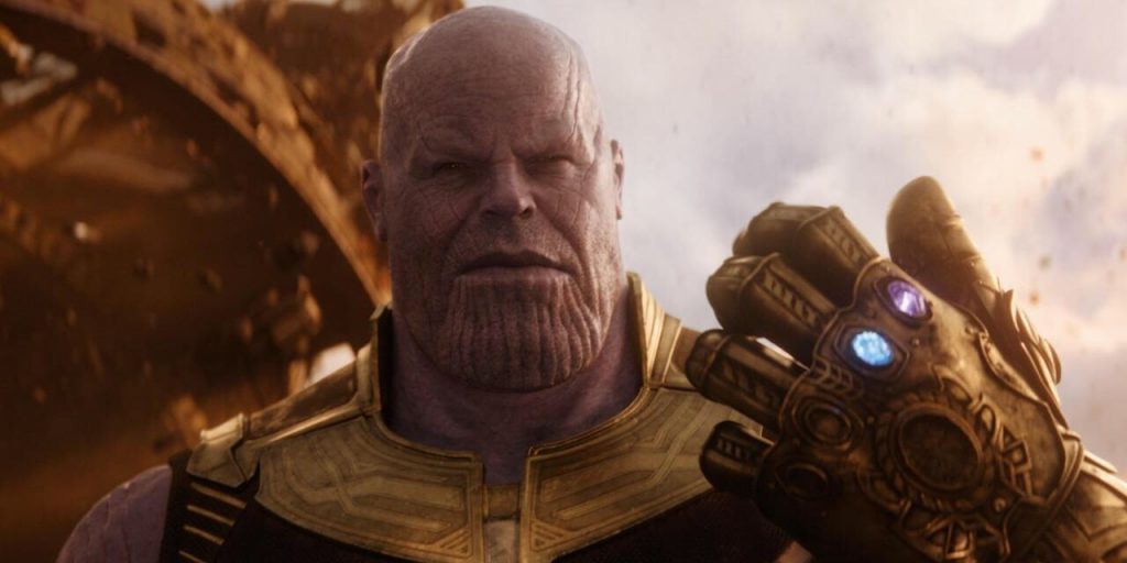 Josh Bro,in excels as Thanos. Photo: Marvel Studios