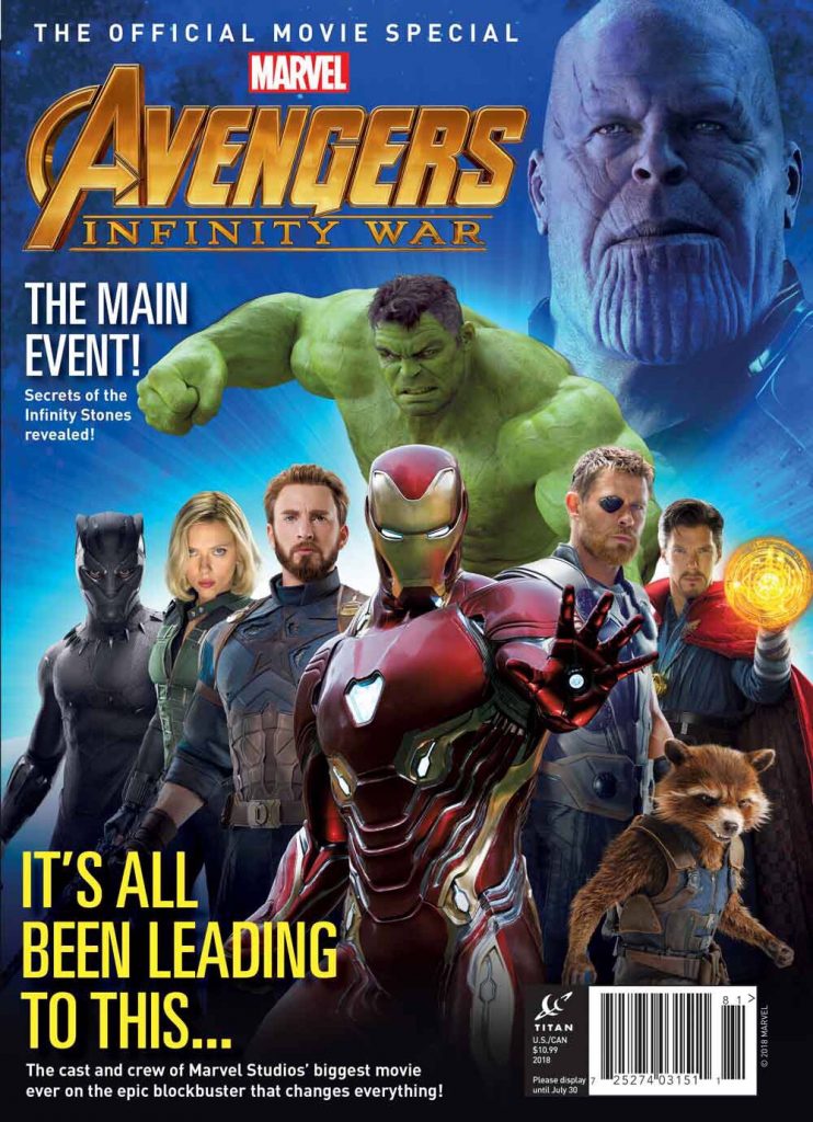 Marvel’s Avengers: Infinity War Official Collector’s Edition Cover - Newsstand