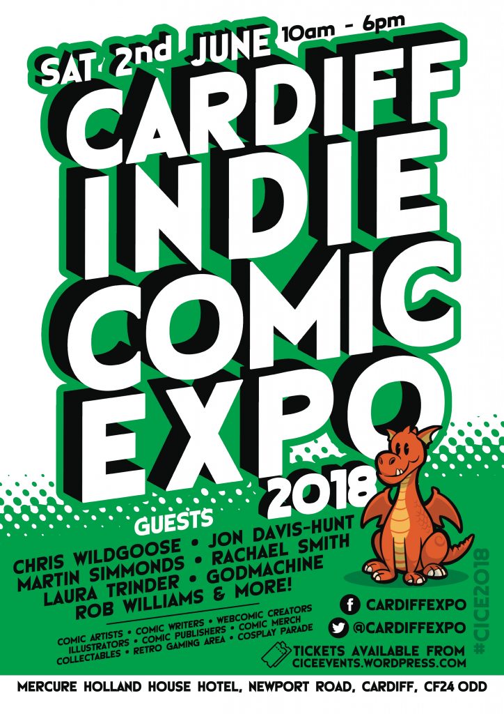 Cardiff Indie Comic Expo 2018