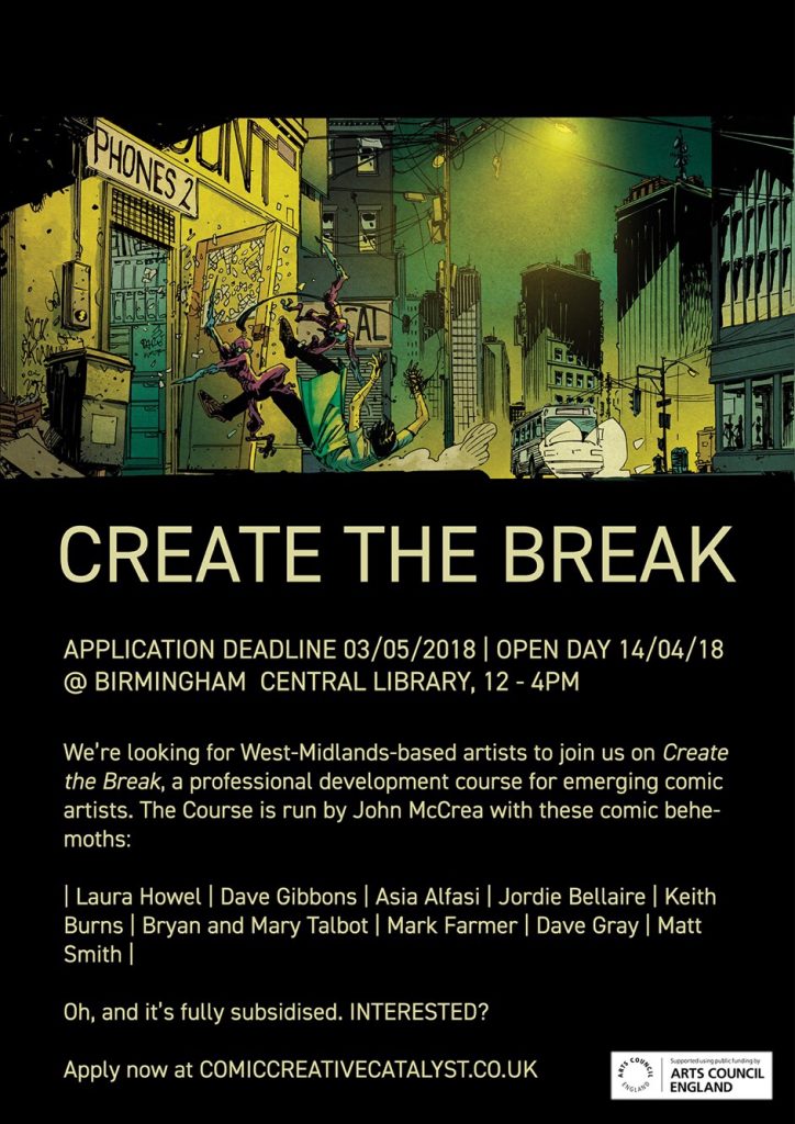 Create the Break - Promotional Poster