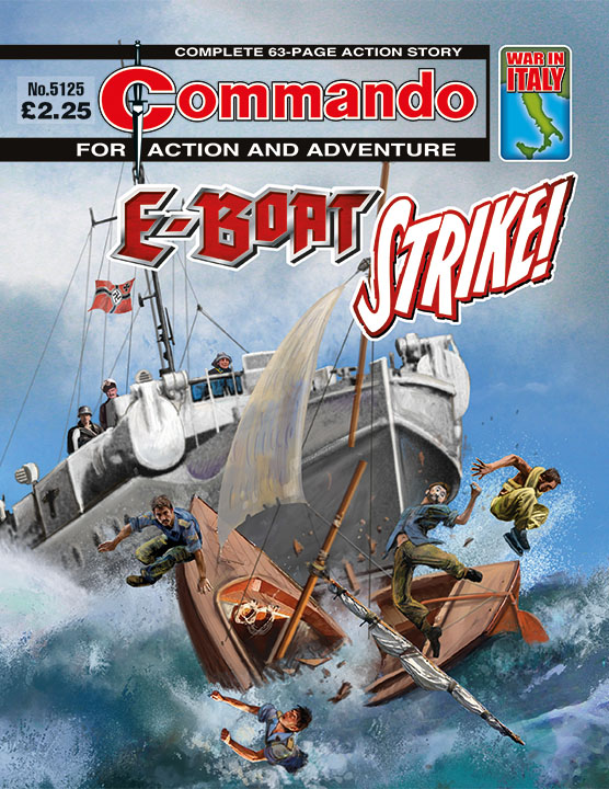 Commando 5125: Action and Adventure: E-Boat Strike!