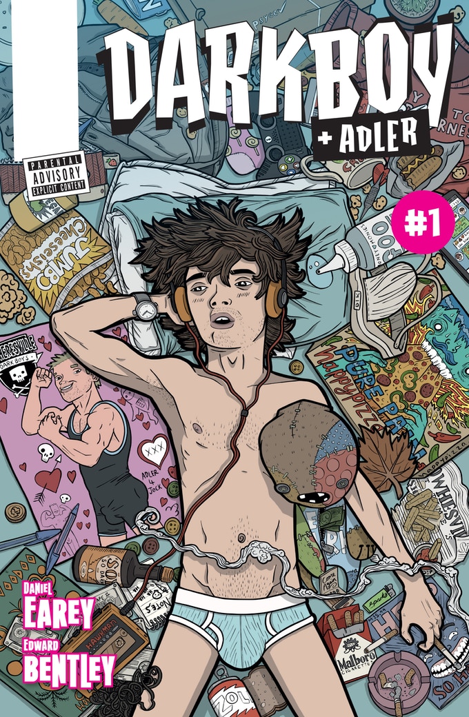 Darkboy & Adler #1 Cover