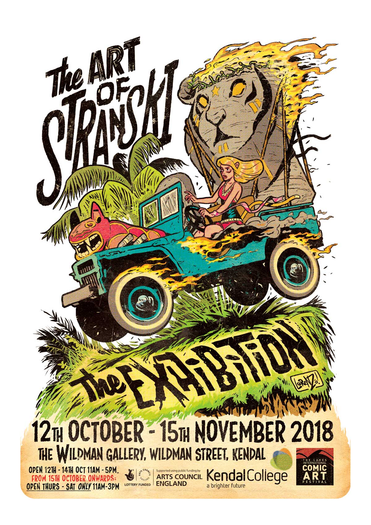 The Art of Stranski Exhibition Poster