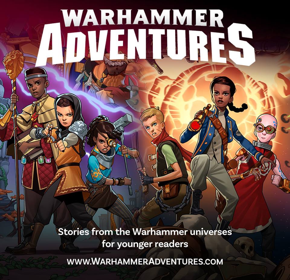Warhammer Adventure Novels Poster