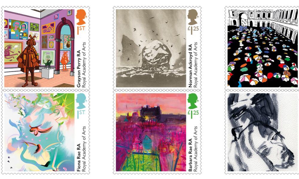 Royal Academy of Art Stamps 2018