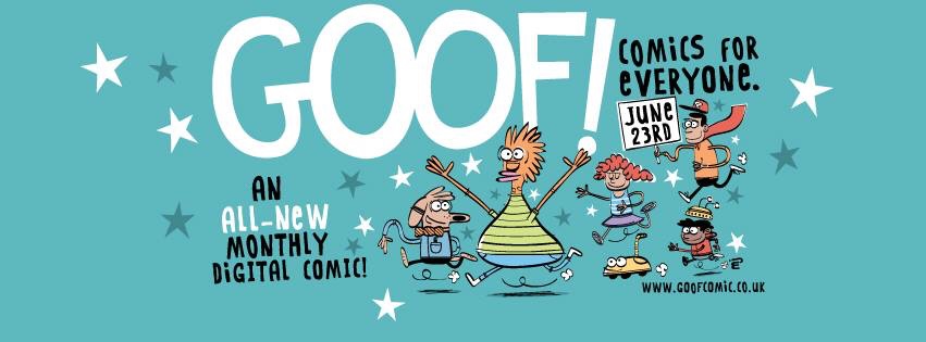 GOOF! Comic Launch Banner
