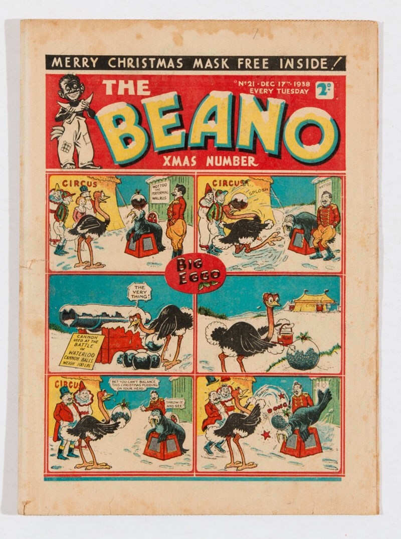 Beano 21 (1938). First Christmas Number, featuring the first 