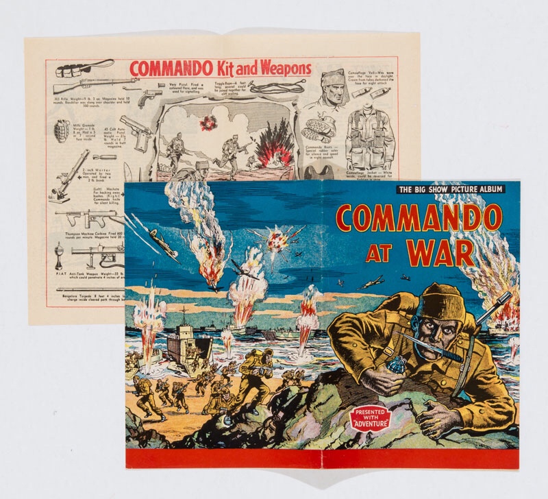 Commando At War Booklet (1954) - from Adventure 