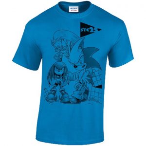 Sonic the Comic - Anniversary T-Shirt by Richard Elson