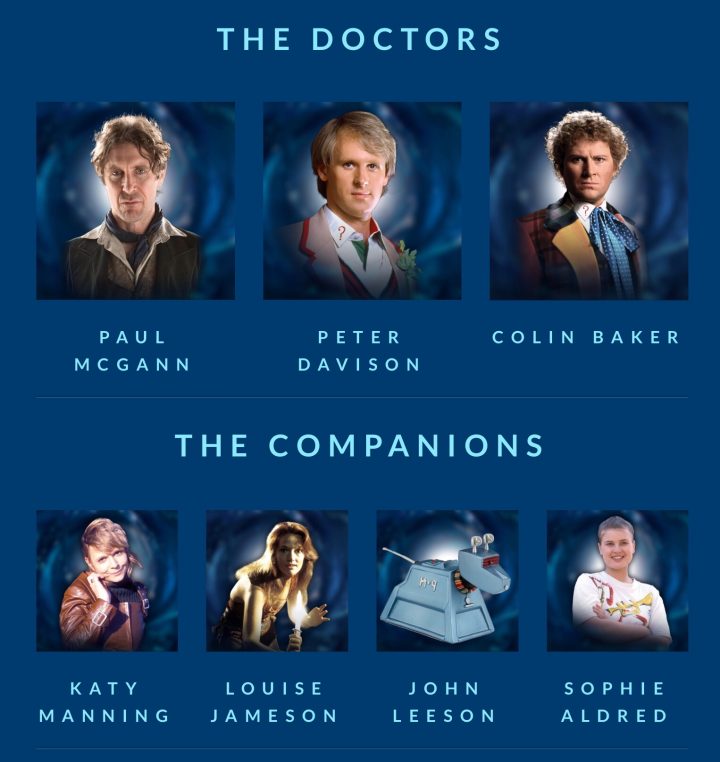 Vworp Con 2018 - Doctors and Companions