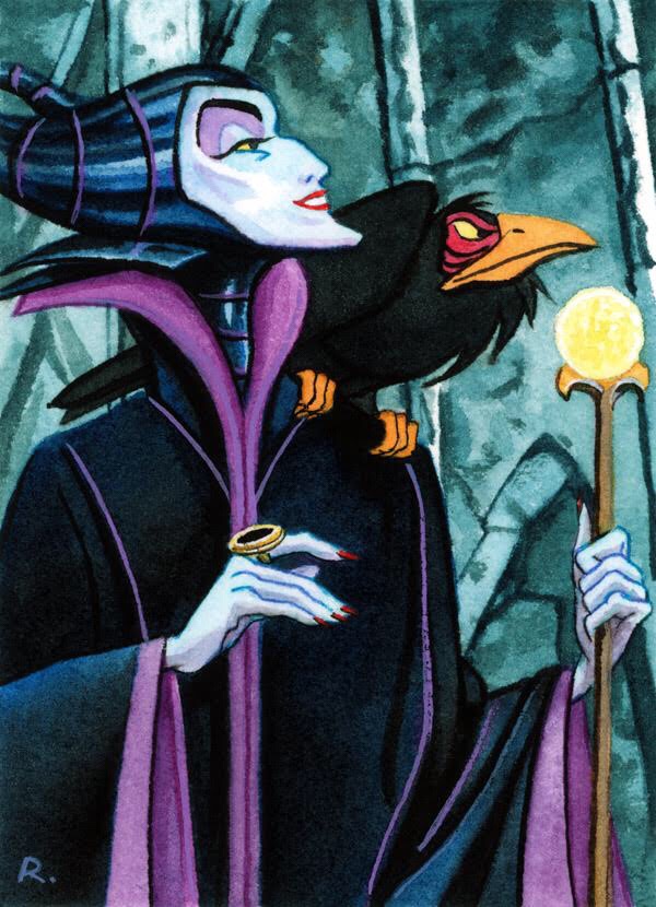 Maleficent by Graeme Neil Reid