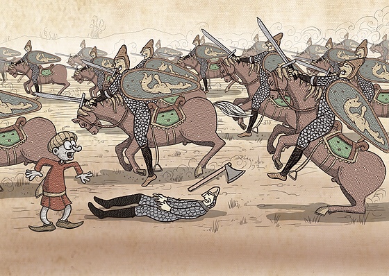 Bayeux Tapestry project Image by Ivan Petrus