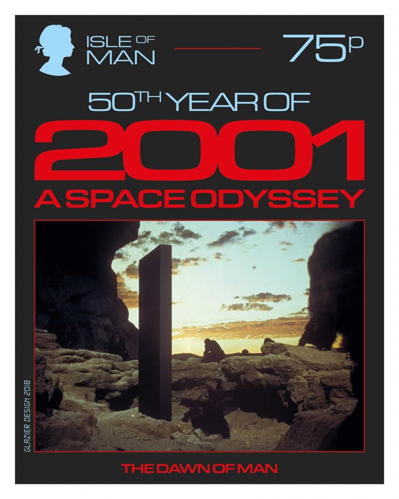 50 Years of 2001: A Space Odyssey - Isle of Man Stamps - Dawn of Man