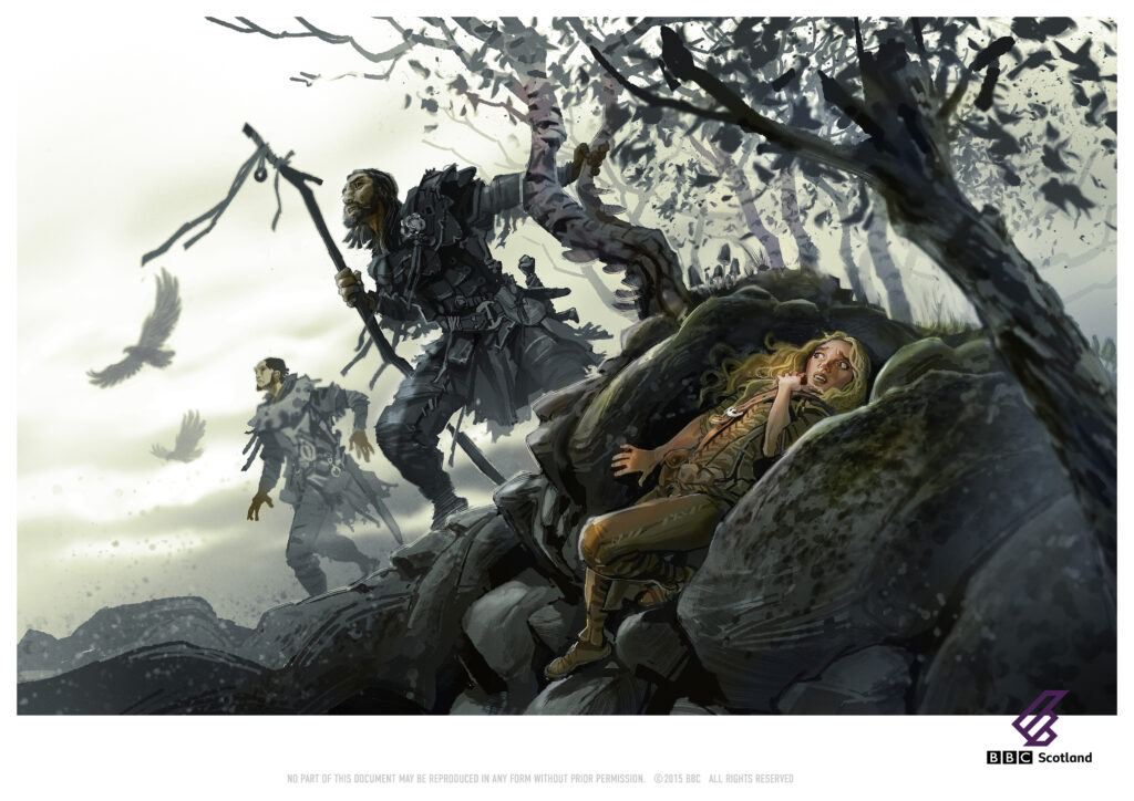 Dark Fantasy Design Art by Ross Dearsley