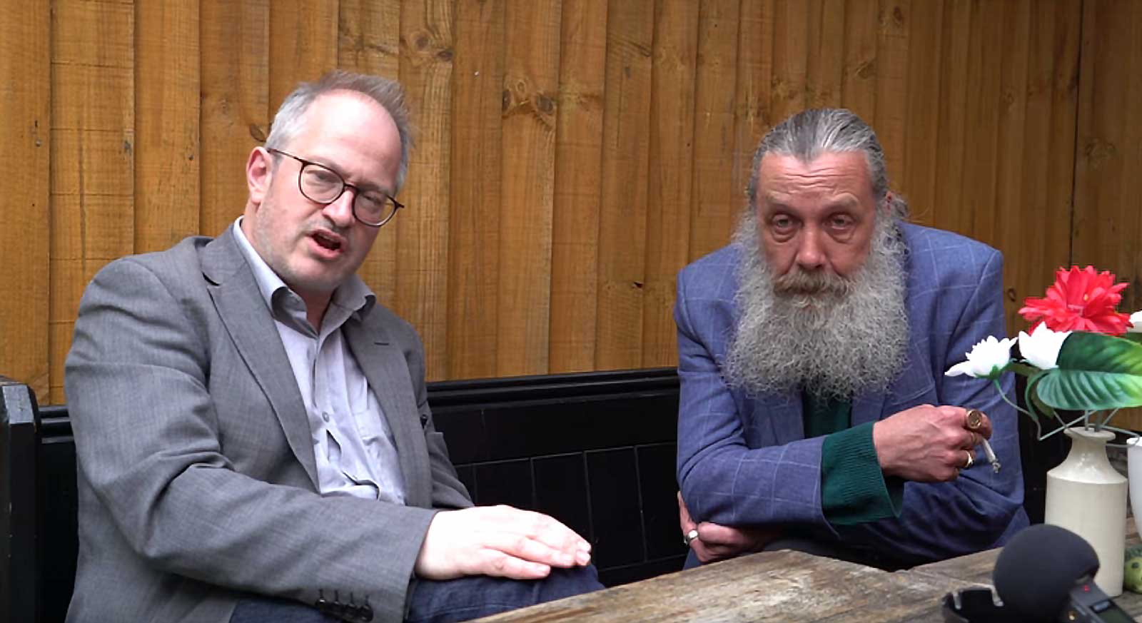 Book Shambles - Robin Ince and Alan Moore
