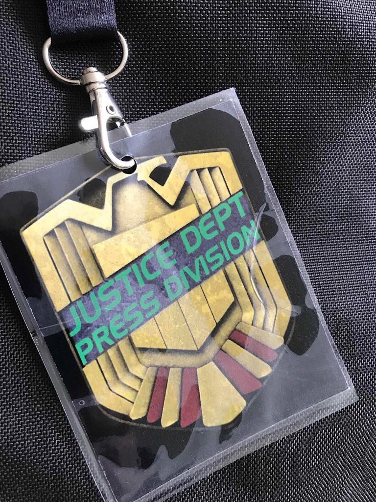 Lawgiver 2018 Convention Badge