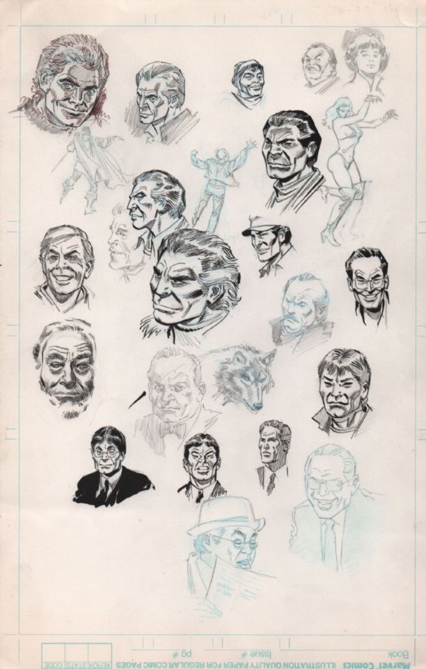 Character Studies by Don Heck