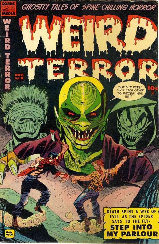 Weird Terror - 1950s horror work by Don Heck