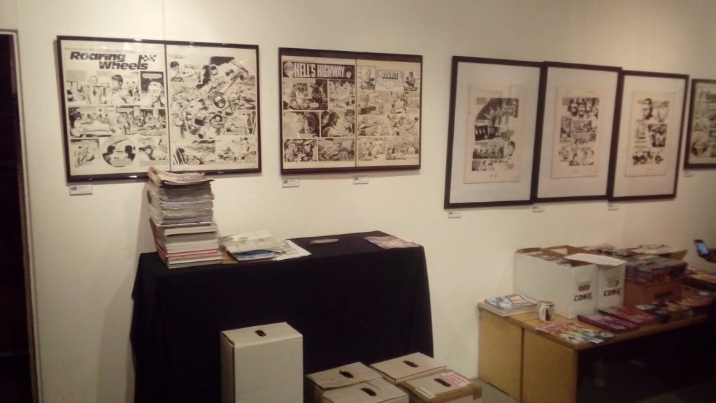 Treasury of British Comics - Orbital Comics Exhibition June 2018 - Action - The Beatles Story