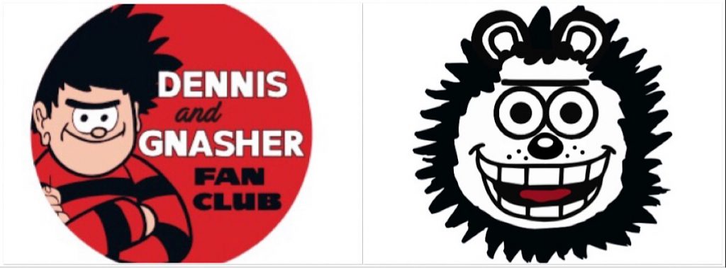 Dennis and Gnasher Fan Club 2018 - Badges