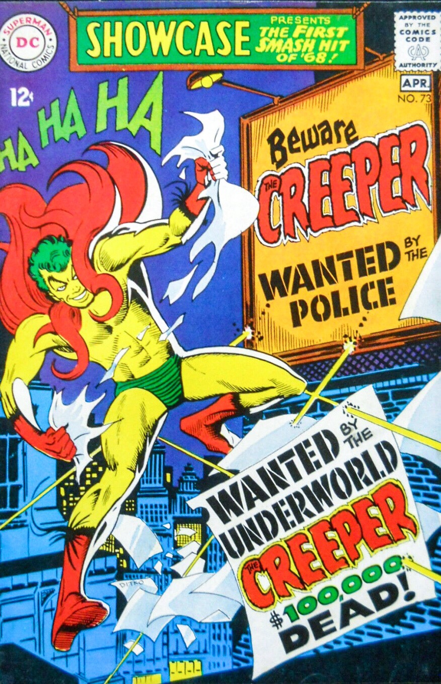 DC Showcase #73 - featuring the Creeper by Steve Ditko