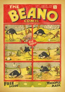 2018 Facsimile Beano No. 1 - 1938 - sans Peanut