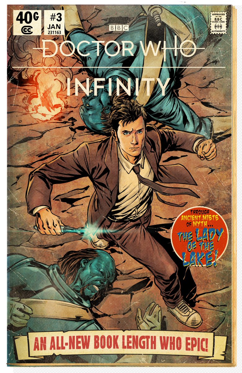 Doctor Who - Infinity - Lady of the Lake - Cover