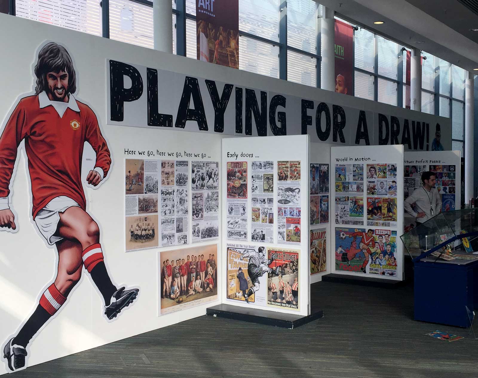Playing for a Draw - National Football Museum Exhibition 2018